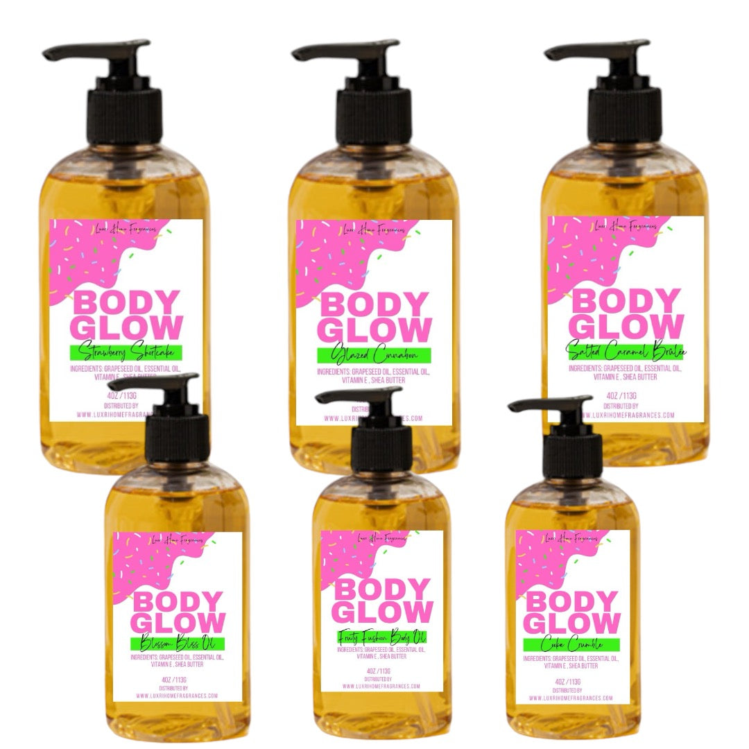 Body Glow Oil - Luxri Home Fragrances